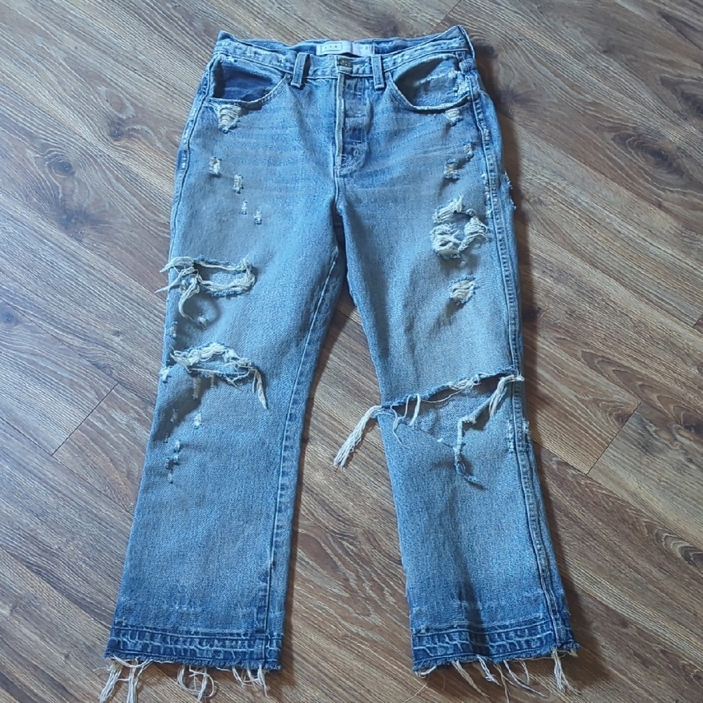 AYR Blue Distressed Jeans Sz 26
